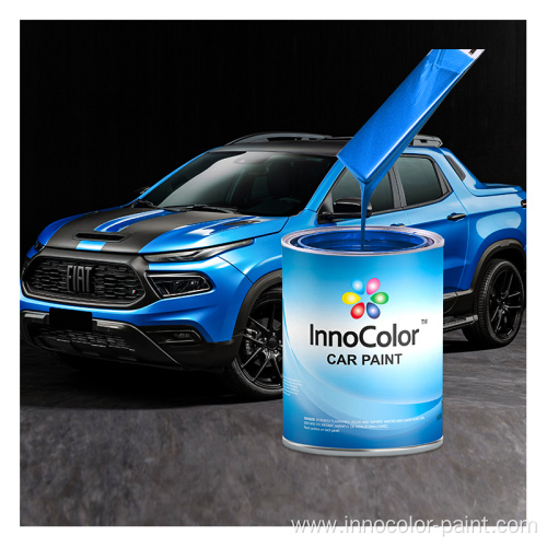 Auto Body Coating 1K Blue Color Red Green White Base Coating